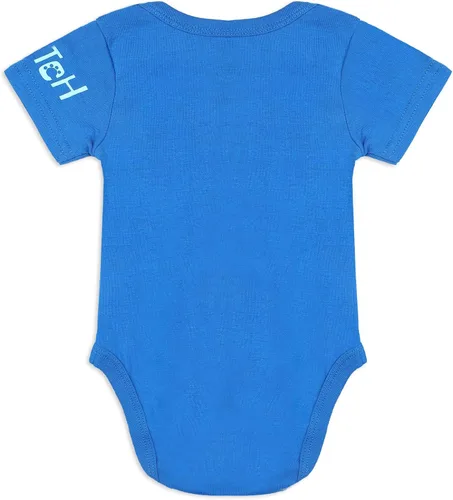 Vista 6 de Disney Lilo & Stitch - Body de manga corta para niños recién nacidos y bebés, color azul marino