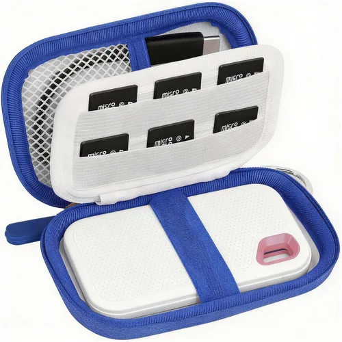 Vista 13 de PAIYULE Funda de disco duro para SSD portátil SanDisk Extreme y Extreme PRO Negro