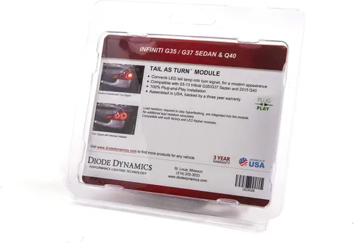 Vista 2 de Diode Dynamics Módulo LED Tail as Turn® compatible con Infiniti Q40 2015