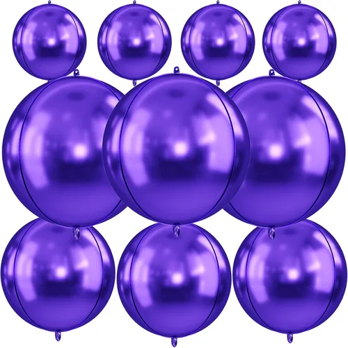 Vista 10 de Globos redondos de papel de aluminio para baloncesto, globos de helio 4D de 22 pulgadas, 18 pulgadas, 15 pulgadas, balón de baloncesto negro