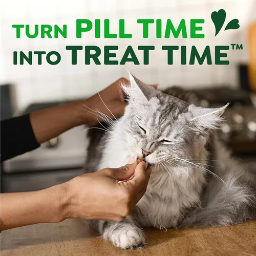 Vista 8 de Greenies Bolsitas para píldoras felinas para gatos Golosinas naturales suaves para gatos, sabor a hierba gatuna, bolsa de 1.6 oz. (45 golosinas)