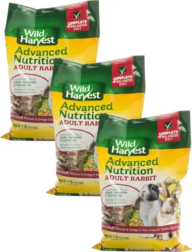 Vista 9 de Wild Harvest Wild Harvest - Dieta de nutrición avanzada para conejos, 4.5 libras (WH-83544)