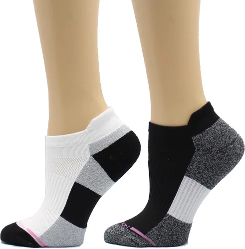 Vista 10 de Dr. Motion calcetines de compresión de corte bajo para mujer, 2 piezas