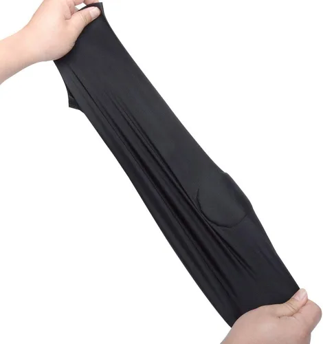 Vista 6 de Soochat Máscara de capucha Zentai de elastano de cobertura completa, elástica, transpirable, ojos abiertos y boca, cosplay, disfraz de Halloween
