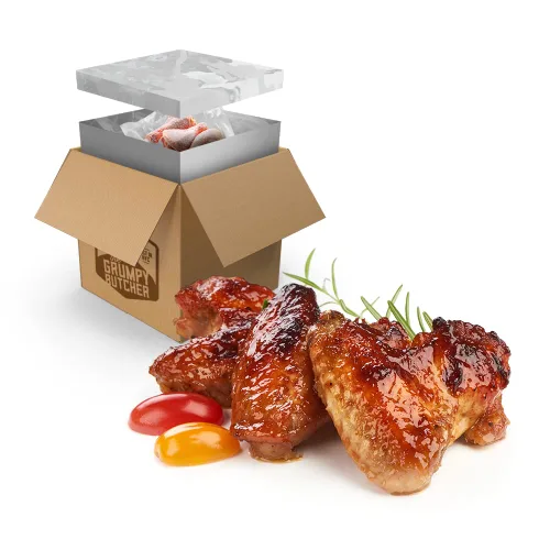 Vista 13 de Grumpy Butcher - Solomillos de pechuga de pollo empanizados, congelados, 5 Horno o freidora de aire listo, ligeramente sazonado, revestimiento