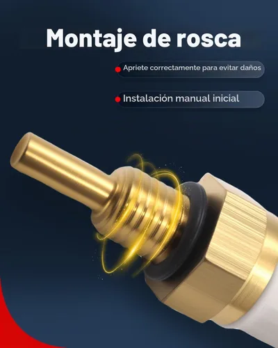 Vista 3 de VEHICODE Sensor de temperatura del refrigerante del motor, sensor de temperatura del agua ECT compatible con Honda Civic Accord CRV Element Pilot