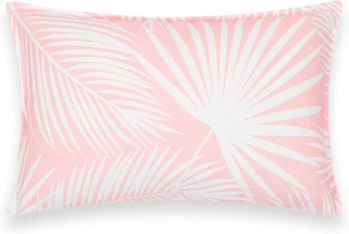 Vista 6 de Hofdeco Premium Coastal Patio - Funda de almohada lumbar para interiores y exteriores, 12 x 20 pulgadas, repelente al agua para patio trasero, sofá