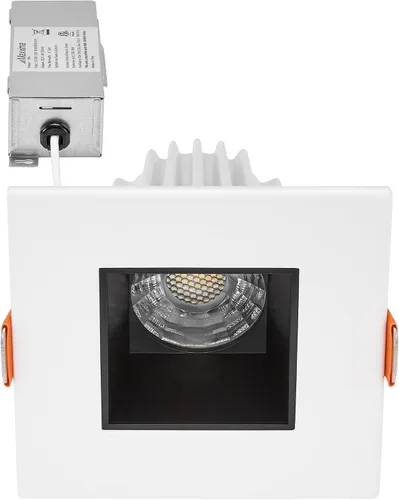 Vista 10 de Maxxima Downlight LED empotrado antideslumbrante de 2", blanco, 500 lúmenes