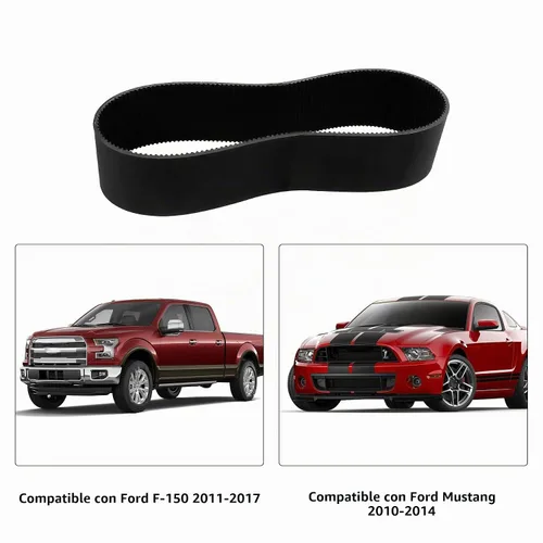 Vista 2 de Correa de engranaje de cremallera y piñón de dirección electrónica EPS Compatible con Ford F-150 2011-2017 Mustang 2010-2014 Reemplaza 28155825