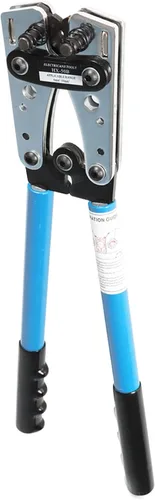 Vista 6 de Herramienta engarzadora de cables de batería de 6-50 mm², herramienta de prensado de alambre para corte y crimpado de cable de alambre de 10,8,6,4,2