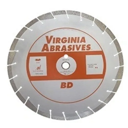Vista 12 de Virginia Abrasives 425-08408 - Hoja de diamante de hormigón de uso general UV de 9 pulgadas - Cortador húmedo y seco para hormigón/asfalto