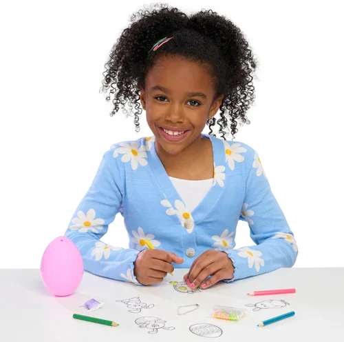 Vista 2 de Shrinky Dinks Just Play - Kit de Pascua, 12 piezas, juego de actividades de arte y manualidades para niños, juguetes para niños a partir de 5 años