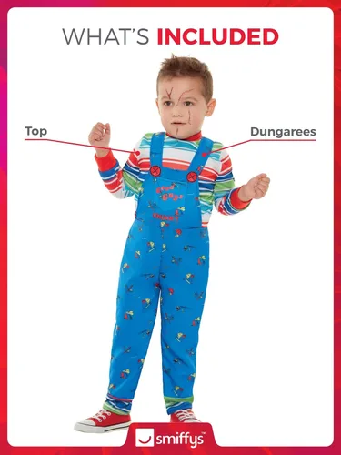 Vista 2 de Toddler Chucky Costume