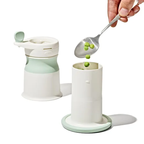 Vista 6 de OXO Tot Molino de alimentos para bebés Mash Maker - Opal
