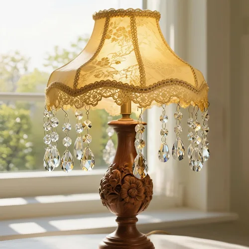 Vista 5 de H & D Bola de vidrio Prismas – Lámpara de techo con brazos, piezas de repuesto Teardrop Chandelier Crystal Glass Pendants Beads 20 Pcs Set for