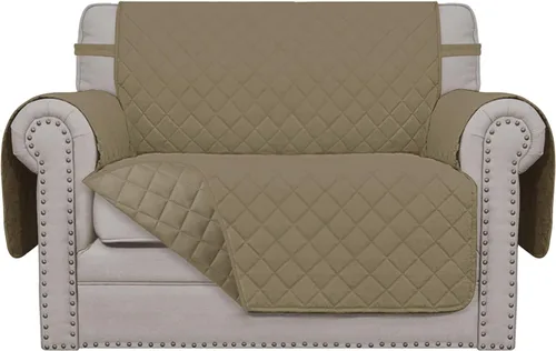 Vista 159 de Easy-Going - Funda reversible para sofá, resistente al agua, con varillas de espuma y correas elásticas, protector de muebles para mascotas y perros