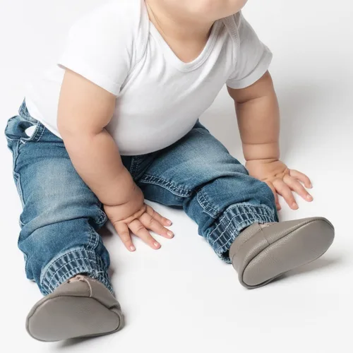 Vista 6 de BirdRock Baby - Mocasines sin bordes de piel auténtica, para niños y niñas, recién nacidos, bebés, infantes