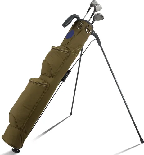 Vista 8 de Bolsa de golf ligera, fácil de llevar, pequeña bolsa de golf con divisores de longitud completa de 2 vías y bolsillos, para el campo de prácticas