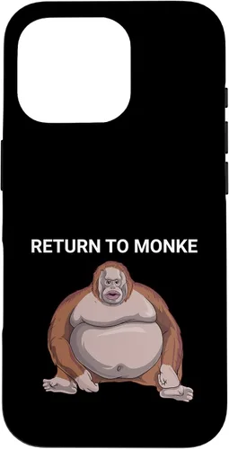 Vista 20 de Reject Humanity Return to Monkey Uh Oh Stinky Funny Monke Case for iPhone 17