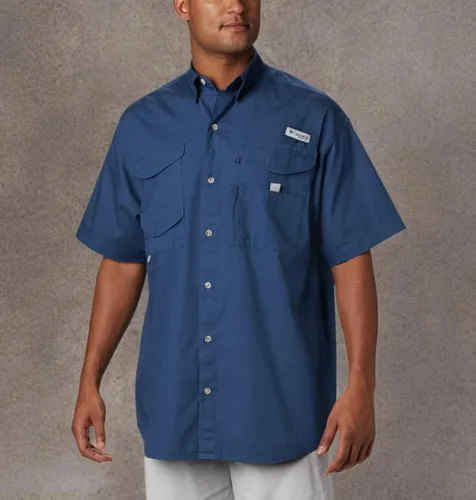 Vista 6 de Columbia Camisa de manga corta Bonehead para hombre