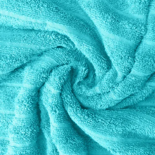 Vista 7 de DAN RIVER Paquete de 2 sábanas de baño de 35x70 pulgadas, sábanas de baño jumbo acanaladas para adultos, toallas grandes gruesas y absorbentes