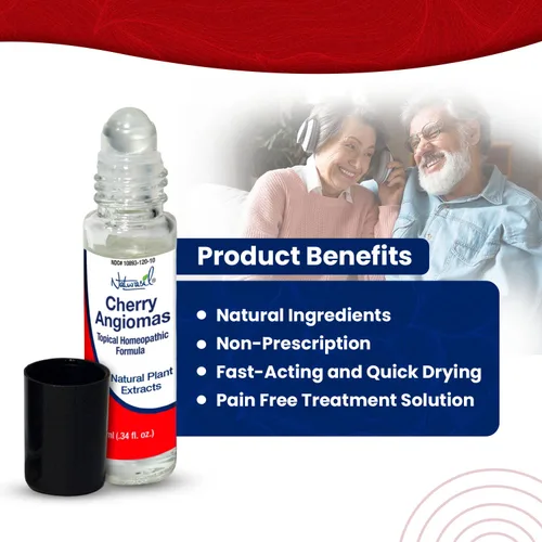 Vista 2 de Naturasil Cherry Angiomas 0.3 fl oz Liquid Roller