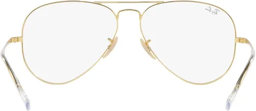Vista 7 de Ray-Ban Women's Rx6489 Aviator Prescription Eyewear Frames