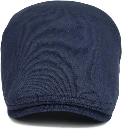 Vista 28 de VOBOOM Hombres Newsboy Cap Algodón Flat Ivy Gatsby Driving Hat