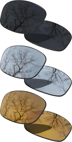 Vista 20 de Set of 3 Replacement Lenses for Oakley Fives Squared OO9238 Pack
