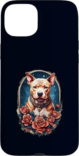 Vista 9 de Funda estilo vintage para iPhone XS Max Pitbull Dog Tattoo Art Vintage Old School