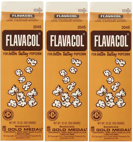 Vista 8 de Gold Medal Prod. 2045 Flavacol Condimento para palomitas de maíz y sal 35 oz.