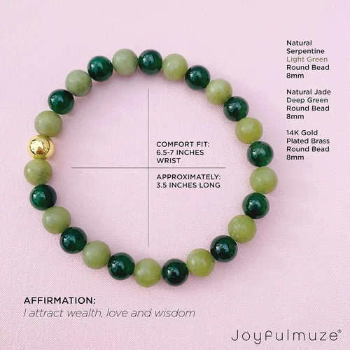 Vista 68 de Premium Handmade Crystal Healing, Gemstone Beaded Gift For Men Women