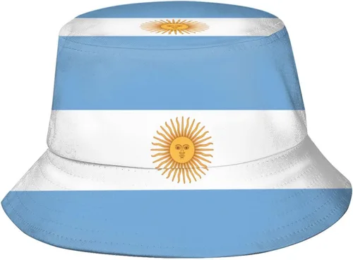 Vista 7 de Lindo sombrero de pescador con bandera divertida, plegable, a la moda, para exteriores, para mujeres, hombres, niños y niñas Bandera de Santa