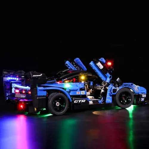 Vista 4 de VONADO Kit de luces para Lego Technic Mclaren Senna GTR 42123 - Lego Sets no incluidos