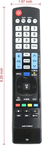 Vista 3 de AKB73756542 AKB73756567 Reemplazo remoto para LG Smart TV 32LN570B 32LN5750 39LN5700 42LN5700 47LN5600 47LN5700 47LN5710 50LN500 N5700 55LN5600UI