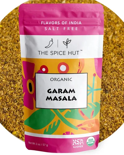 Vista 17 de Spice Hut - Condimento orgánico en polvo de curry a prisa por Spice Hut, sin sal, explosión de sabor indio para cualquier plato, especias masala