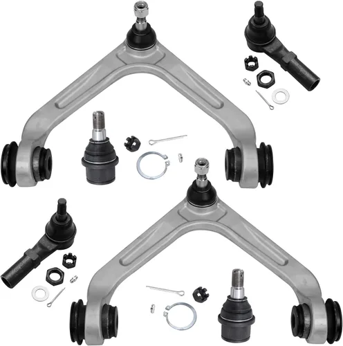 Vista 136 de Detroit Axle - Kit de extremo delantero para Chrysler 300 Dodge Charger 2011-2023 Challenger, 2 Lower Rearward Control Arms 2 Outer Tie Rods 2
