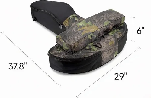 Vista 3 de Funda suave para ballesta acolchada para ballesta con miras