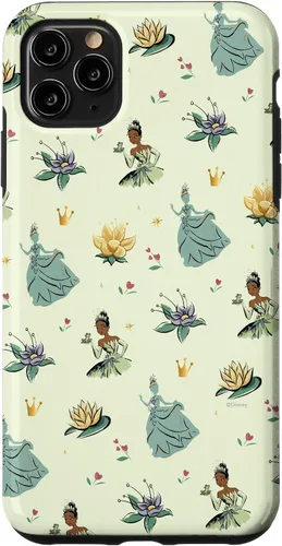 Vista 13 de iPhone 16 Disney Princess Tiana La Princesa y la Rana Print Case