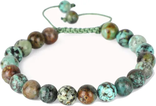 Vista 140 de AD Beads Pulseras de piedras preciosas unisex de 0.315 pulgadas (0.315 in), macramé curativo ajustable de 7 a 9 pulgadas Usa esta pulsera