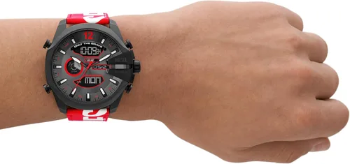 Vista 5 de Diesel Mega Chief Reloj analógico y digital de silicona - DZ4552