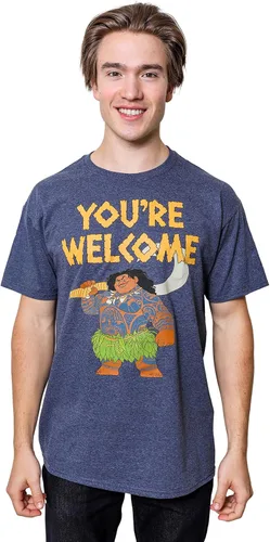Vista 3 de Disney Camiseta Moana Maui Youre Welcome Carbóm jaspeado