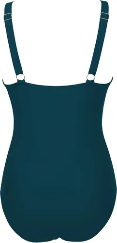 Vista 2 de SUUKSESS Traje de baño sexy de malla con control de abdomen para mujer