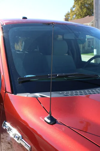 Vista 8 de AntennaMastsRus – 2009 – 2018 Dodge Ram Truck 1500 – antena de Repuesto, Negro