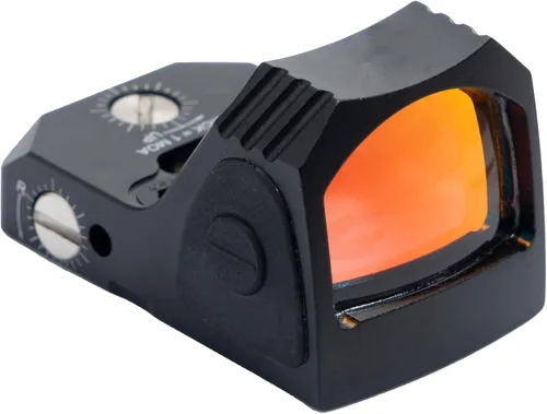 Vista 10 de UL1 Mira de punto rojo 1x22mm 3 MOA Retícula (corte para pistola RMR) Mira reflex para pistola con montura Picatinny de 20mm incluida