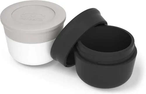 Vista 2 de monbento - Recipiente para salsa To Go con tapa MB Temple - Mini recipiente de salsa a prueba de fugas para lonchera - Para el trabajo - Apto