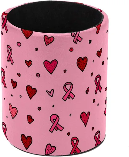 Vista 19 de Taza de PVC para escritorio, bastones de caramelo de Papá Noel rojo para organizador de bolígrafos de escritorio, soporte para brochas de maquillaje