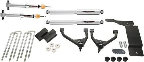 Vista 2 de Belltech 150200TP Kit de elevación de suspensión Trail Performance de 4 pulgadas para Chevrolet Silverado/GMC Sierra 1500 4WD 2016-18