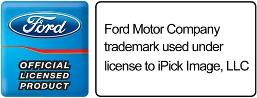 Vista 5 de Ford Mustang GT - Cartera de piel de fibra de carbono negra con clip para tarjetas RFID