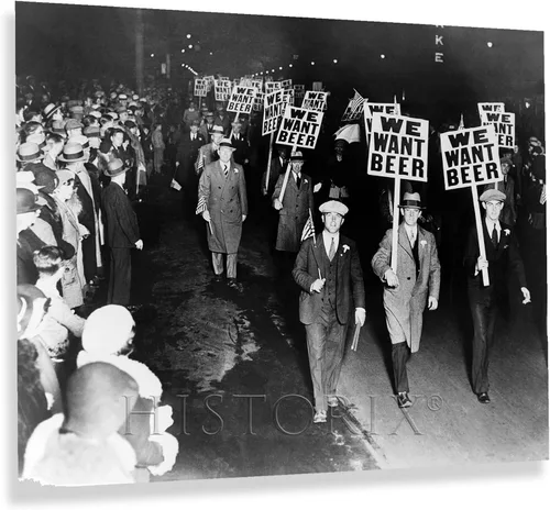 Vista 6 de HISTORIX Vintage 1931 Sindicato de Trabajadores Anti Prohibición Protesta Imprimir Foto - 8x10 pulgadas Anti Prohibición Reunión de Sindicatos